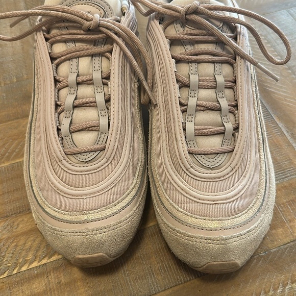Nike Air Max 97 SE Particle Beige Pink Sneakers Shoes - Picture 3 of 11